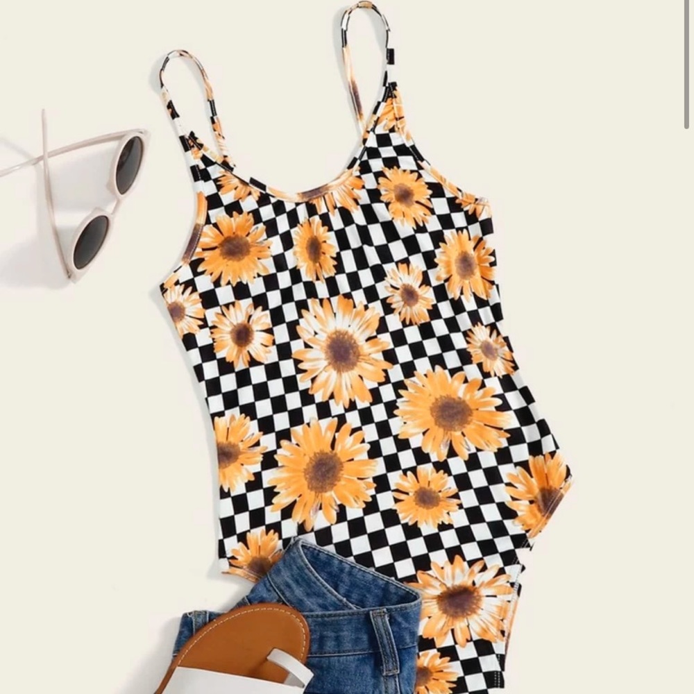 NWOT Sunflower bodysuit